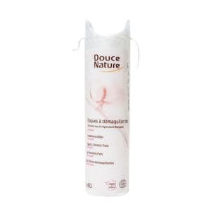 Dischete Demachiante din Bumbac Organic, 80 bucăți | Douce Nature