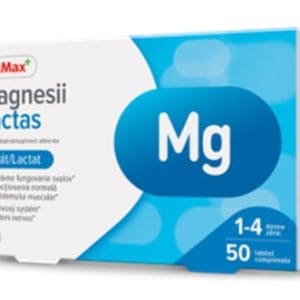 Dr.Max Magneziu Lactat, 50 comprimate filmate