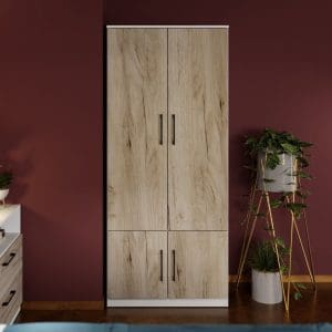 Dulap Relax Alb / Stejar k02 – C83/04