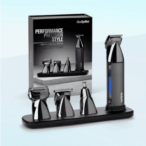 Set aparat de tuns parul si barba Super-X Metal Series 15in1 Multi Trimmer MT991E, BaByliss