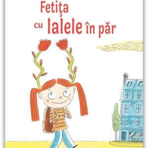 Fetita cu lalele in par