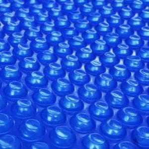 Folie solară plutitoare piscină, rotundă, PE, 381 cm, albastru