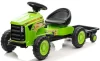 Tractoras cu pedale, pentru copii 3-6 ani, Kinderauto G206, culoare Verde