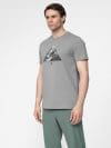 Tricou regular cu imprimeu pentru bărbați
