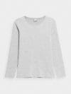 Tricou slim neted cu mânecă lungă pentru femei