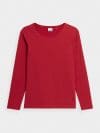 Tricou slim neted cu mânecă lungă pentru femei