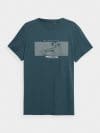 Tricou regular cu imprimeu pentru bărbați