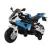 Homcom Motoreta Electrica pentru Copii BMW RR 12V, Negru si Albastru