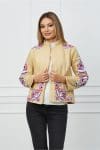 Jacheta Ilona bej cu broderie