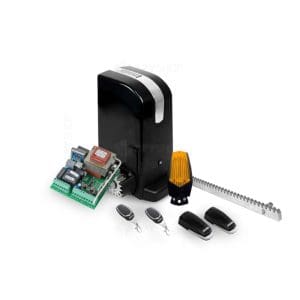 Kit automatizare poarta culisanta Motorline BRAVO500-CRM, 500 Kg, 7 m, 230 Vac, 4m cremaliera metalica