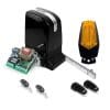 Kit automatizare poarta culisanta Motorline KIT SLIDE800A-CRM, 800 kg, 7 m, 230 Vac, 4 m cremaliera metalica