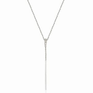 Lantisor cu Pandantiv Casidy Silver din otel inoxidabil DRGL0039 DarGen