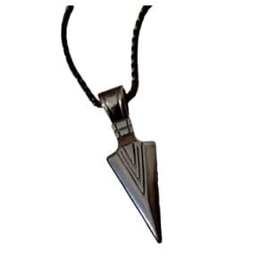 Lantisor cu Pandantiv Hudson Black din otel inoxidabil DRGL0012 DarGen