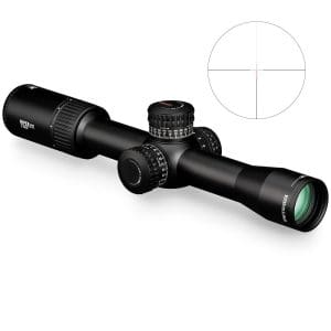 Luneta de arma pentru vanatoare Vortex Viper PST GEN II 2-10×32 FFP EBR-4 MOA