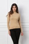 Maleta Madalina crem din tricot