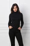Maleta Madalina neagra din tricot
