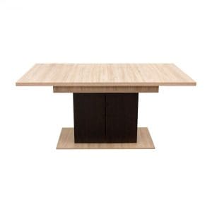 Masa SOFIA, 8 persoane, sonoma, 160x85x75 cm