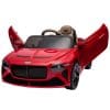 Masinuta electrica 4×4, pentru copii, Bentley Bacalar 120W 12V premium, culoare Rosu