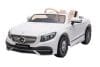 Masinuta electrica pentru copii Mercedes S650 MAYBACH 70W 12V Premium, alba