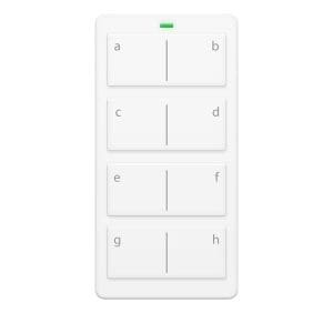 Mini telecomanda wireless cu 8 canale smart home INSTEON 2342-422, 15m