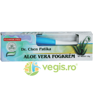Pachet Pasta de Dinti cu Aloe Vera 120g + Periuta de Dinti