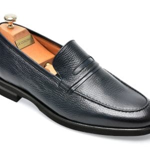Mocasini LE COLONEL bleumarin, 60527, din piele naturala