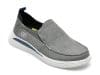 Mocasini SKECHERS gri, PROVEN, din material textil