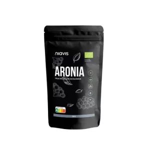 Aronia Fructe uscate raw 125g ECO | Niavis