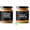 Pachet Pasta de Arahide cu Ciocolata Belgiana Cremoasa Ecologica/Bio 200g + Pasta de Migdale cu Caramel Sarat Ecologica/Bio 200g