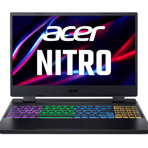Laptop Acer Gaming Nitro 5 AN515-58, 15.6″ display with IPS (In-Plane Switching) technology, Full HD 1920 x 1080, high-brightness (300 nits) Acer ComfyView™ LED-backlit TFT LCD, supporting 144Hz,3 ms Overdrive, 16:9 aspect ratio, NTSC 72%, Wide viewing a