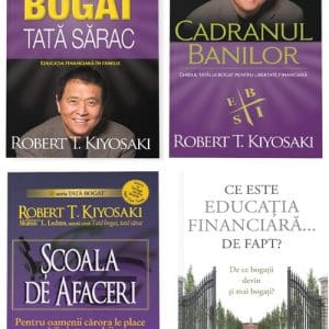 Pachet Tata Bogat – Scoala de Afaceri, Set 4 carti