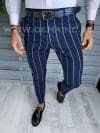 Pantaloni barbati eleganti in dungi B1901 F6-5.2 250-4