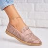 Pantofi dama casual Nude din Piele Ecologica Ofelia