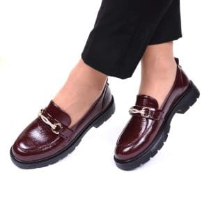 Pantofi usori Izabela bordo