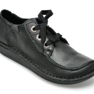 Pantofi CLARKS negri, FUNNY DREAM 01-N, din piele naturala