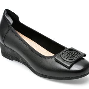 Pantofi FLAVIA PASSINI negri, X420008, din piele naturala