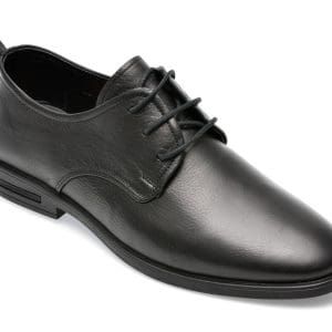 Pantofi GRYXX negri, 1453, din piele naturala