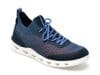 Pantofi sport CLARKS bleumarin, NATURE X GO-T, din material textil