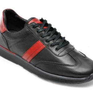 Pantofi sport GRYXX negri, AVC3007, din piele naturala