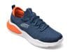 Pantofi sport SKECHERS bleumarin, AIR CUSHIONING, din material textil