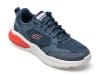 Pantofi sport SKECHERS bleumarin, AIR CUSHIONING, din material textil