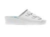 Papuci medicinali PLANTARES albi, 940, din piele naturala