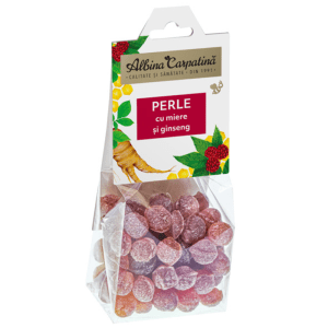 Perle cu miere si ginseng 100g