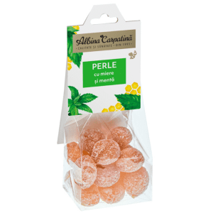 Perle cu miere si menta 100g