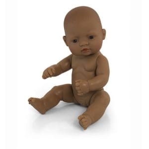 Păpușă bebeluș latino-american – fată 32 cm