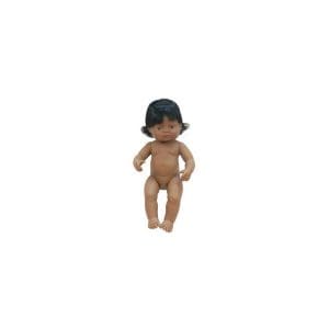 Păpușă bebeluș latino-american – fată 38 cm