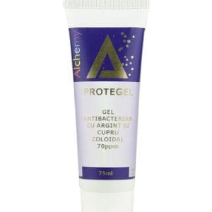 Gel protector, cu argint și cupru coloidal, ProteGel | Pure Alchemy