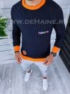 Pulover barbati gros slim fit bleumarin T3583 P18-3.3