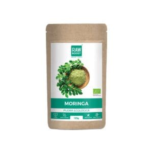 Moringa – Pudră Ecologică – Efect Tonic, Curativ și Detoxifiant 125g | Rawboost