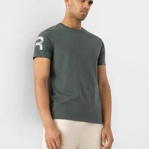 Tricou regular din bumbac PIMA pentru bărbați 4F x RL9